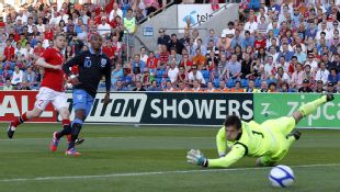 Ashley Young scored England's winner against Norway